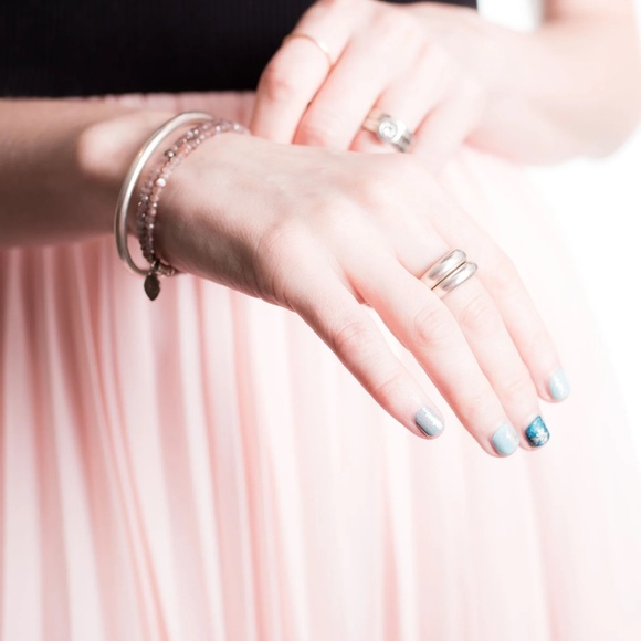 BN Hilary Druxman Cast Sterling Silver Dome Ring - size 5.5 - Picture 2 of 4